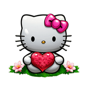 Hello Kitty Love PNG 25 PNG image with transparent background