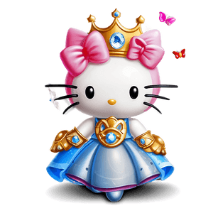 Hello Kitty Princess PNG 04292024 PNG image with transparent background