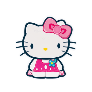 Hello Kitty Sticker PNG nwb82 PNG image with transparent background