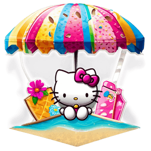 Hello Kitty Summer PNG 04292024 PNG image with transparent background