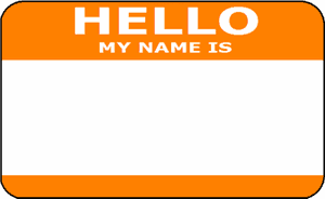 Hello My Name Is Orange, HD Png Download PNG image with transparent background