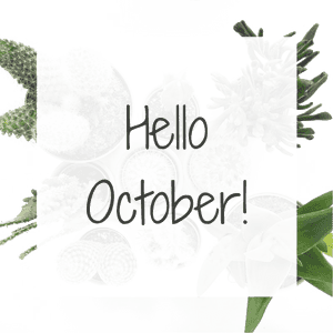 Hello October PNG Transparent Image PNG image with transparent background