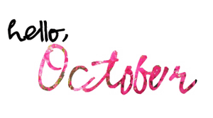 Hello October PNG Photos PNG image with transparent background