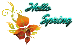 Hello Spring Png Image Download - Autumn Flowers Transparent Clip Art, Png Download PNG image with transparent background