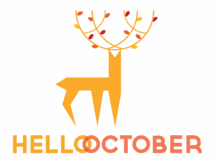 Hello October Transparent PNG PNG image with transparent background