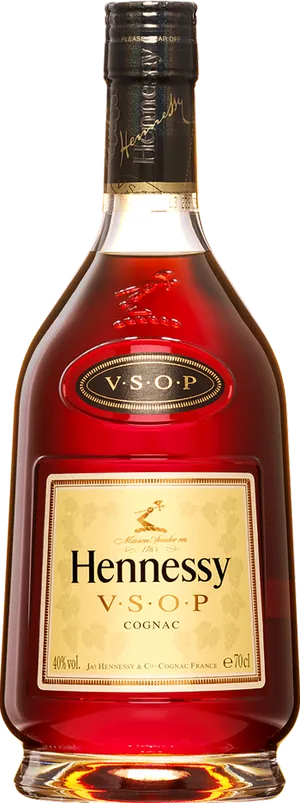 Hennessy V S O P Cognac Bottle PNG Image