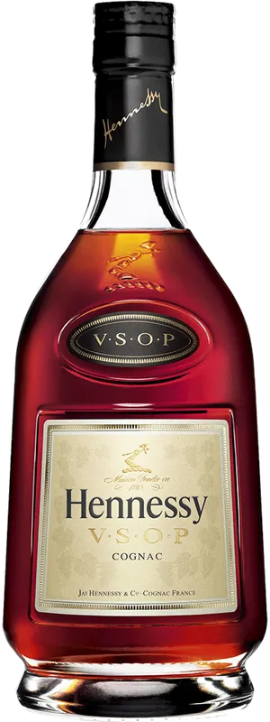 Hennessy V S O P Cognac Bottle PNG Image