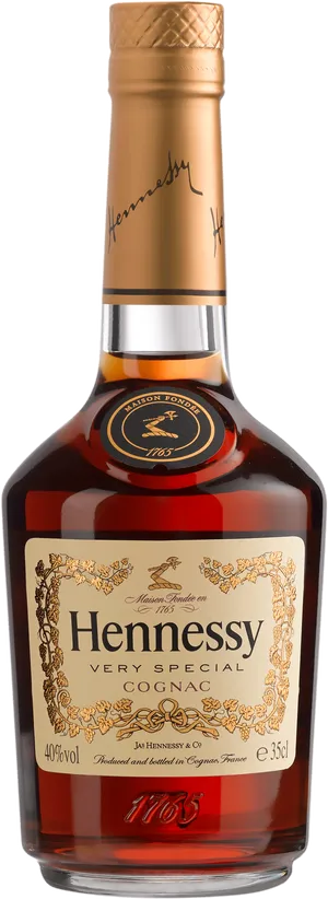 Hennessy Very Special Cognac Bottle PNG Image