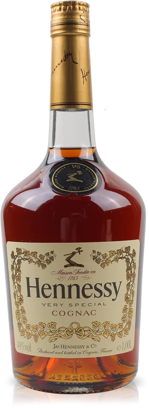 Hennessy Very Special Cognac Bottle PNG Image