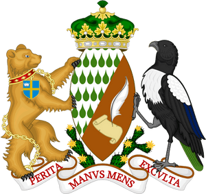 The Full Arms Of The Prince Of Rhye - Illustration, HD Png Download PNG with transparent background