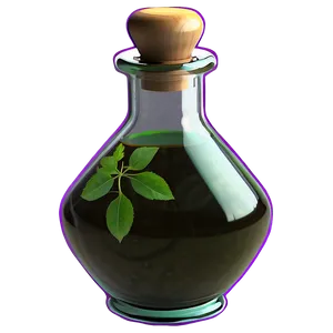 Herbal Remedy Potion Png Ybk48 PNG Image