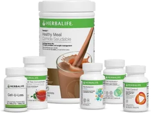 Herbalife Nutrition Products Display PNG Image