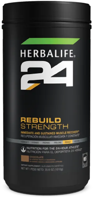 Herbalife24 Rebuild Strength Product Container PNG Image