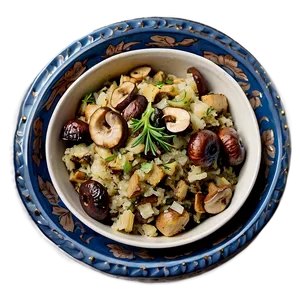 Herbed Stuffing With Mushrooms Png Uuf43 PNG Image