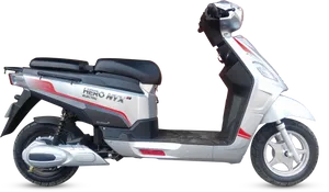 Hero N Y X Electric Scooter Side View PNG Image