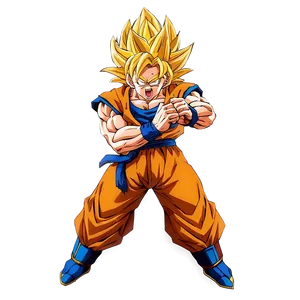 Heroic Goku Ssj3 Pose Png Hry15 PNG Image