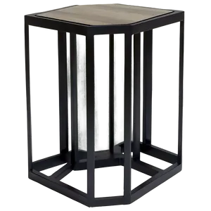 Hexagon Side Table Png 06132024 PNG Image