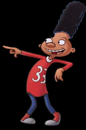 Hey Arnold Character Gerald Johanssen PNG image with transparent background