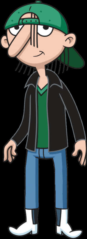 Hey Arnold Character Standing PNG image with transparent background