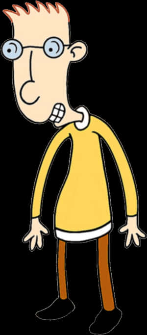 Hey Arnold Character Stinky Peterson PNG image with transparent background