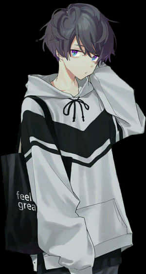 Hey You Re Cool Wanna Get Bubble Tea , Png - Cute Anime Boy Png, Transparent Png PNG image with transparent background