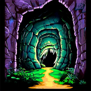 Hidden Cave Entrance Png Tue PNG Image