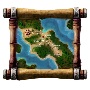 Hidden Treasure Map Png 22 PNG Image