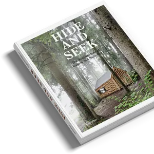 Hideand Seek Cabin Architecture Book PNG Image