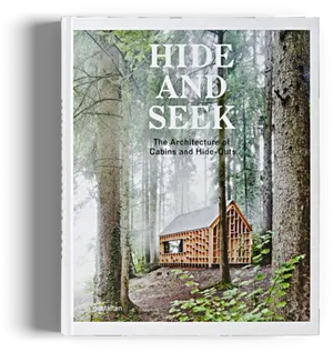 Hideand Seek Cabin Architecture Book PNG Image