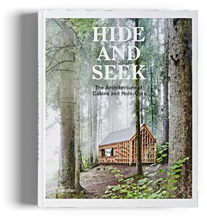 Hideand Seek Cabin Architecture Book Cover PNG Image