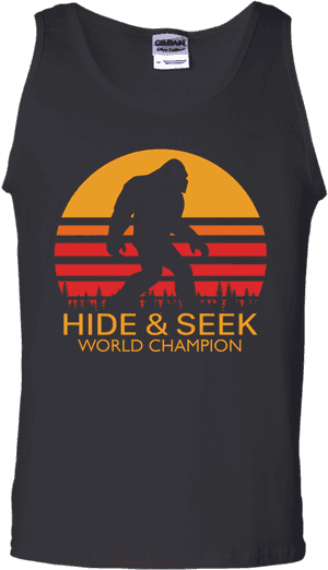 Hide And Seek World Champion Tank Top, HD Png Download PNG image with transparent background