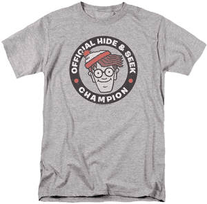 Hide And Seek Champion Where's Waldo T-shirt, HD Png Download PNG with transparent background