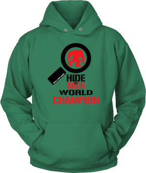 Hide And Seek World Champion Hoodie Thumbnail, HD Png Download PNG image with transparent background