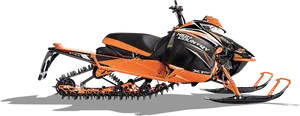 High Country X F Snowmobile Side View PNG Image