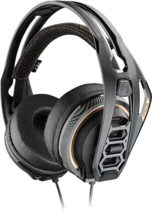 High End Gaming Headset Design PNG Image