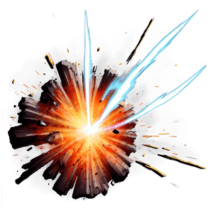 High Impact Explosion Artwork PNG 04302024 PNG image with transparent background