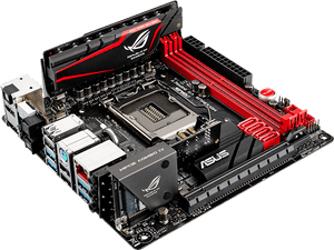 Motherboard Png - Asus Maximus Vii Impact, Transparent Png PNG image with transparent background