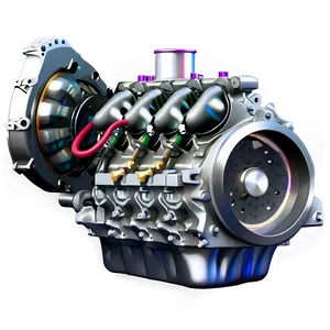 High-performance Car Engine Mechanics Png 15 PNG Image