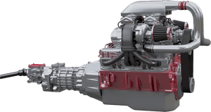 Hot Rod Engine Png , Png Download - Engine, Transparent Png PNG image with transparent background