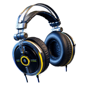 High-Quality DJ Headphones PNG jws45 PNG