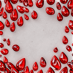 High Resolution Blood Drop PNG 05252024 PNG