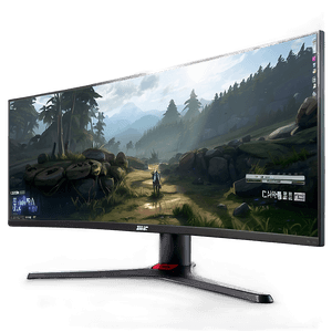 High-Resolution Gaming Monitor PNG 06212024 PNG