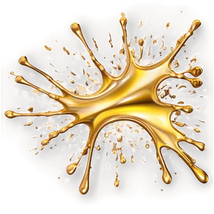 High-resolution Gold Splash Png Myw PNG Image