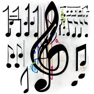 High Resolution Music Notes Png 06122024 PNG Image