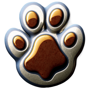 High-Resolution Paw Print PNG 05042024 PNG image with transparent background