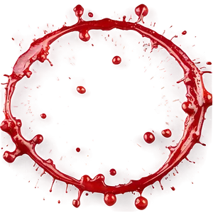 High-resolution Red Blood Splatter Png Afn PNG Image