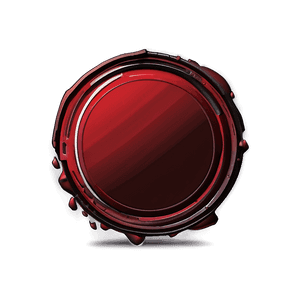 High-Resolution Red Circle PNG ppw24 PNG image with transparent background