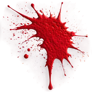 High-resolution Red Splatter Png 06262024 PNG Image