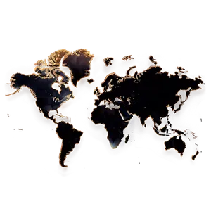 High Resolution World Map Vector Png 12 PNG Image