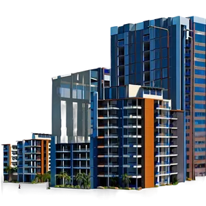 High-rise Apartment View Png Ijg2 PNG Image